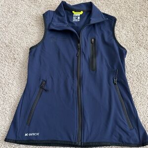 Karbon Surface Softshell Vest Womens XS Lightweight Zip Outdoor Hiking Ski
